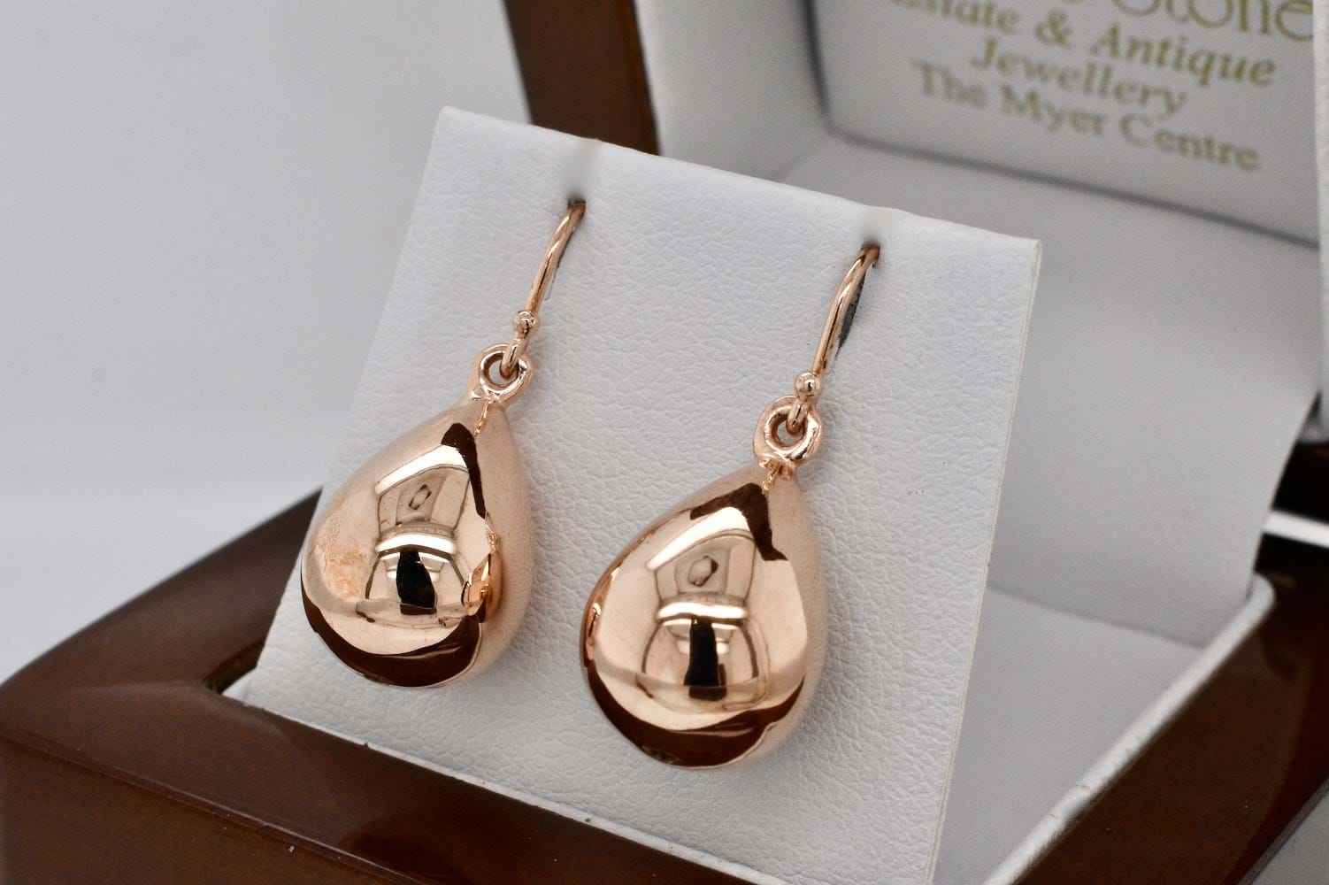 Rose gold earrings australia discount