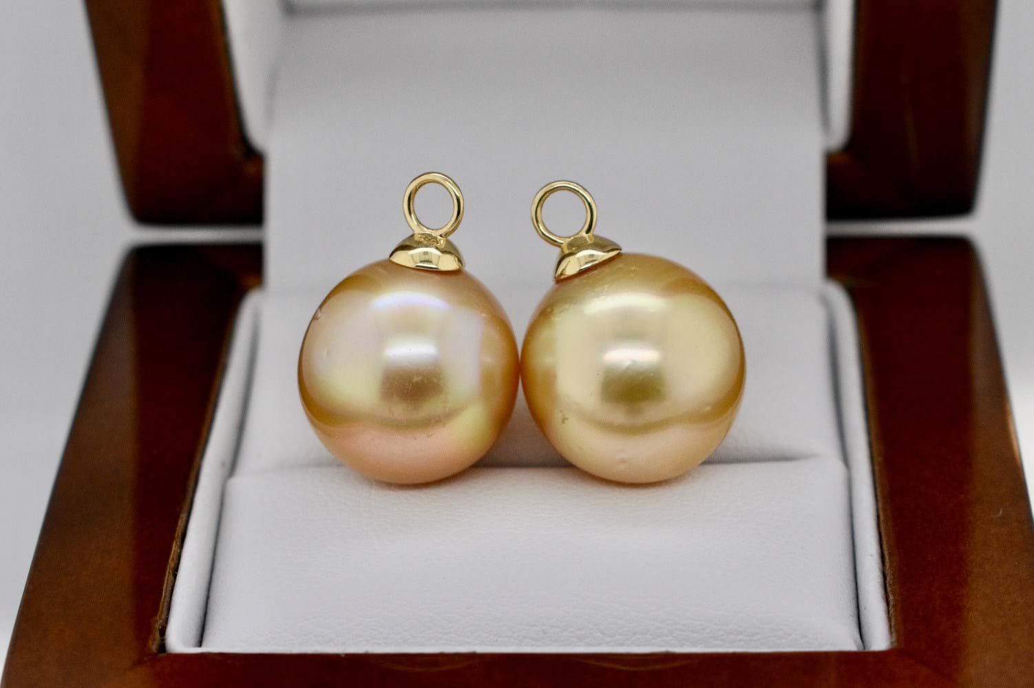 South sea discount pearl earrings 14mm