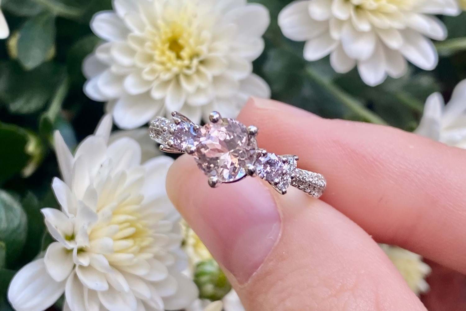 1 ct pink diamond deals